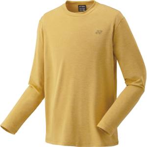 ヨネックス Yonex ヨネックス ユニロングスリーブTシャツ L マスタード 16611 YONEX