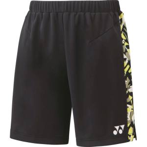 ヨネックス Yonex ヨネックス ニットハーフパンツ SS ブラック/イエロー 15141 YONEX