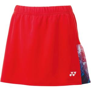 ヨネックス Yonex ヨネックス ウィメンズスカート インナースパッツ付 M サンセットレッド 26131 YONEX