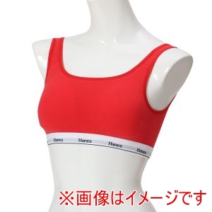 ヘインズ Hanes ヘインズ HW3EB301 HALF TOP BRA レッド L