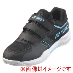ヨネックス YONEX ヨネックス SHBSF1JB パワークッションストライダーフローJ ブラック/ブルー 20cm YONEX