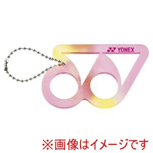 ヨネックス YONEX ヨネックス AC506 ロゴキーホルダー ピンク YONEX