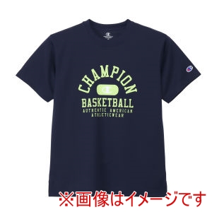 チャンピオン CHAMPION チャンピオン CK-DB341 SHORT SLEEVE T-SHIRT ネイビー 130