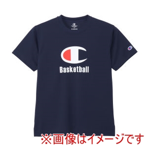 チャンピオン CHAMPION チャンピオン CK-DB342 SHORT SLEEVE T-SHIRT ネイビー 150