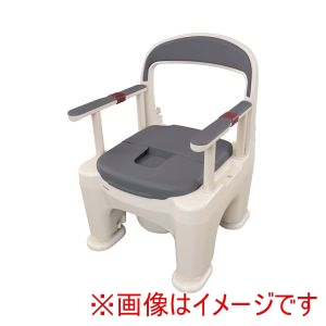 パナソニック パナソニック 531725 PN-L30200A ポータブルトイレ 座楽 ラフィーネ 標準プラスチック便座タイプ ハーモニーブルー 直送品 法人限定 北海道沖縄離島不可