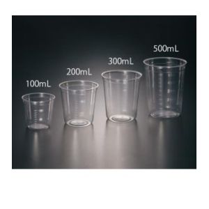 アズワン  AS ONE アズワン ディスポPPクリアカップ 100mL 1箱 1000個入 1-2957-01