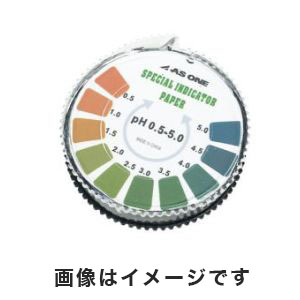 アズワン  AS ONE アズワン pH試験紙 ロール 1-1254-03 pH0.5-5.0
