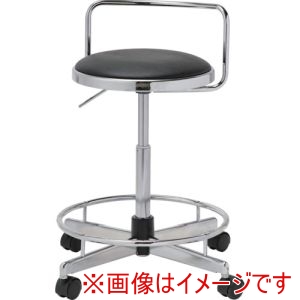 ノーリツ ノーリツ TD-E26L-Z-BK 導電作業チェア 黒 メーカー直送 代引不可 北海道沖縄離島不可