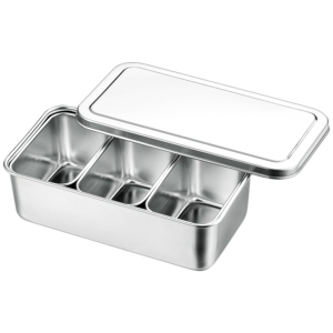 赤川器物製作所 AG 18-8 ステンレス ミニ 調味料入 3個入 赤川器物
