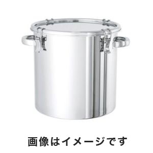 日東金属工業 NITTO 密閉式タンク(把手タイプ・SUS316L) 10L 2-8182-01 CTH-24-316L メーカー直送 代引不可 沖縄 離島不可