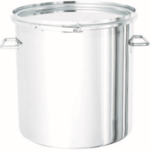 日東金属工業 日東金属工業 SMA-CTL-24 ステンレスタンクサニタリーバンド式密閉タンク10L