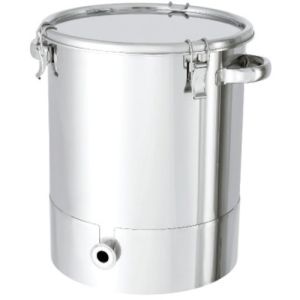 日東金属工業 日東金属工業 KTT-CTH-30 ステンレスタンク片テーパー型クリップ式密閉容器 20L メーカー直送 代引不可 沖縄離島不可
