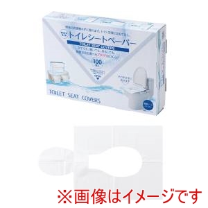 日東金属 日東金属 箱のまま使えるトイレシートペーパー TSP-100E 100枚入
