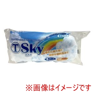 大塚刷毛製造 マルテー 4S-SKY18 スカイローラー スモール 18mm 4インチ