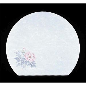 アーテック アーテック 尺三半月 懐石まっと 抗菌遠赤和紙 尺3半月 100枚 ぼたん WH-15