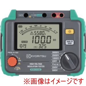 共立電気計器 KYORITSU 共立電気計器 KEW3125B 高圧絶縁抵抗計