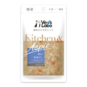 ジャパンペットコミュニケーションズ ジャパンペット Kitchen & Aspic 鱈の和風だしアスピック 80g