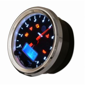 エースウェル エースウェル CA085-552-B 多機能デジタルメーター ブラック CA085-552-B