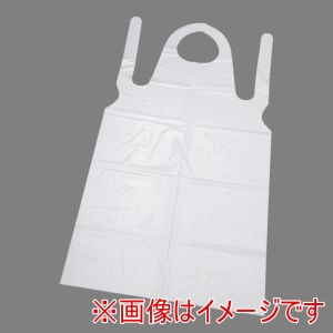 フジリンクス フジリンクス No.701 サニリンク エンボス クリーンエプロン Mサイズ クリア 50枚入