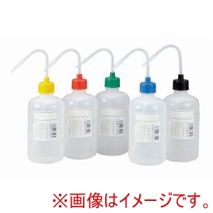 安元化成 安元化成 カラーキャップ洗浄瓶　NT洗瓶 細口 1000mL レモンイエロー