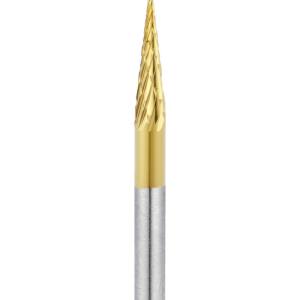 ナカニシ ナカニシ 21271 チタンコート超硬カッター テーパー オール超硬 刃径3mm刃長11mm