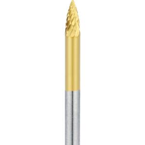 ナカニシ ナカニシ 21261 チタンコート超硬カッター テーパー オール超硬 刃径3mm 刃長6mm