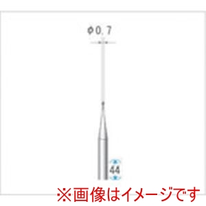 ナカニシ ナカニシ 23016 超硬カッター 球型 シングルカット 直径0.7×軸直径2.34