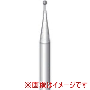 ナカニシ ナカニシ 23017 超硬カッター 球型 シングルカット 直径0.8×軸直径2.34