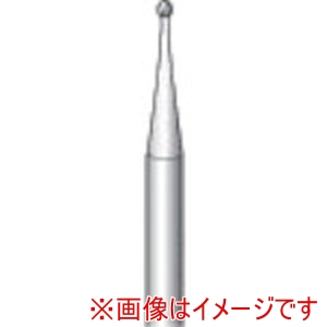 ナカニシ ナカニシ 23018 超硬カッター 球型 シングルカット 直径0.9×軸直径2.34