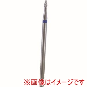 ナカニシ ナカニシ 23051 超硬カッター 砲弾型 ダイヤカット 直径1.6×3.3×軸直径2.34