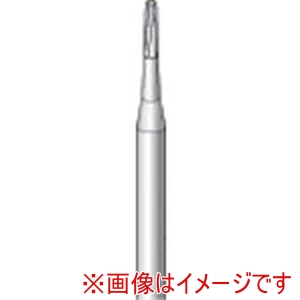 ナカニシ ナカニシ 23133 超硬カッター テーパー型 シングルカット 直径1.2×4.5×軸直径2.34