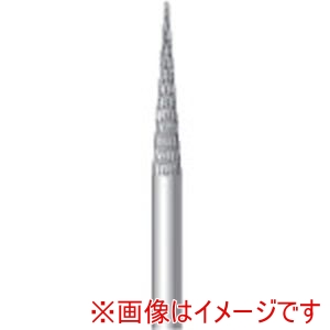 ナカニシ ナカニシ 23408 超硬カッター テーパー型 ダブルカット 直径2.3×15×軸直径2.34