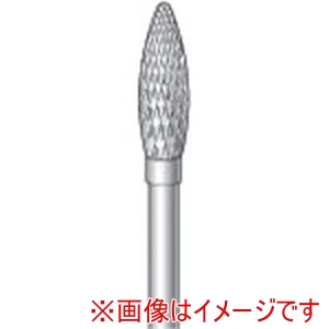 ナカニシ ナカニシ 23411 超硬カッター 楕円型 ダブルカット 直径4×12×軸直径2.34