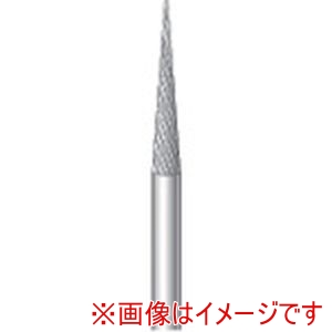 ナカニシ ナカニシ 23503 超硬カッター テーパー型 ダイヤカット 細目 直径2.3×15×軸直径2.34
