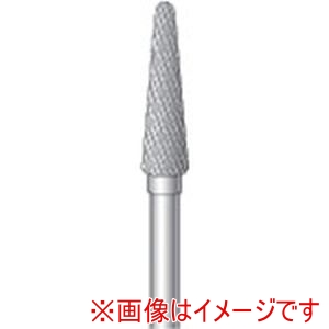 ナカニシ ナカニシ 23505 超硬カッター テーパー先丸型 ダイヤカット 細目 直径4×14×軸直径2.34