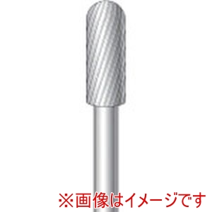 ナカニシ ナカニシ 24044 超硬カッター 円筒先丸型 シングルカット 直径5×13×軸直径3
