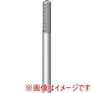 ナカニシ ナカニシ 26913 超硬ルーターカッター 先トンガリ円筒型 ダイヤカット ドリルエンド付 直径3×12×軸直径3