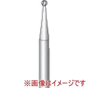 ナカニシ ナカニシ 33020 精密スチールカッター 12本入 球型 直径1.3×軸直径2.34