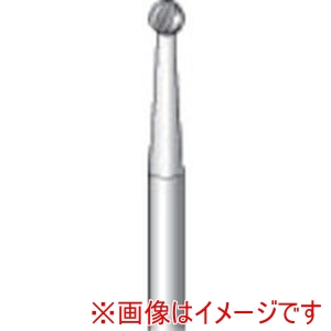 ナカニシ ナカニシ 33029 精密スチールカッター 12本入 球型 直径2.3×軸直径2.34