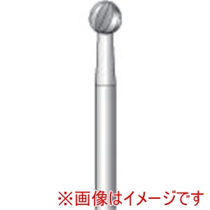 ナカニシ ナカニシ 33036 精密スチールカッター 12本入 球型 直径3.7×軸直径2.34