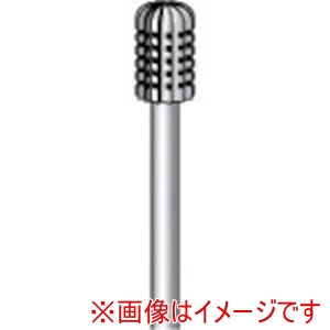 ナカニシ ナカニシ 33375 精密スチールカッター 6本入 円筒先丸型 直径5×8×軸直径2.34