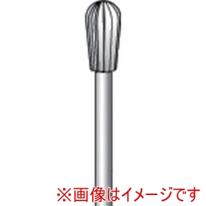 ナカニシ ナカニシ 33391 精密スチールカッター 6本入 逆テーパー先丸型 直径5×10×軸直径2.34