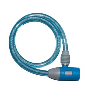 ジェイアンドシー J&C ジェイアンドシー J&C ワイヤー錠 JC-020W-600 BL ブルー