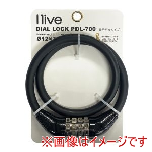 アイリブ I live アイリブ PDL-700IL ダイヤルロック ブラック