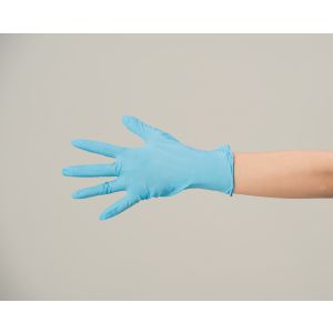 サンフラワー サンフラワー SUN22-M ニトリルグローブ ブルー 100枚入り