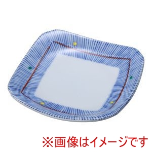 遠藤商事 TKG TKG 錦京十草3.5角皿 T02-17 遠藤商事
