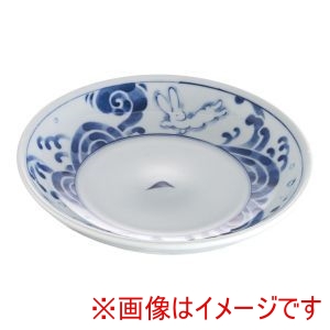 エムズジャパン エムズジャパン 白波うさぎ 4寸皿 T03-108