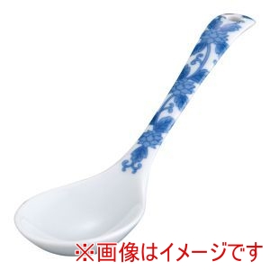 遠藤商事 TKG TKG 染付唐草 大スプーン T05-79 RLVJ001