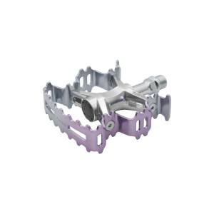 三ヶ島製作所 MKS 三ヶ島 ペダル パープル シルバー
