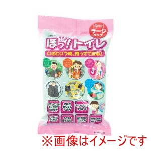 エクセルシア エクセルシア 304463 HT-02 ほっ!トイレ ラージパック 4回分